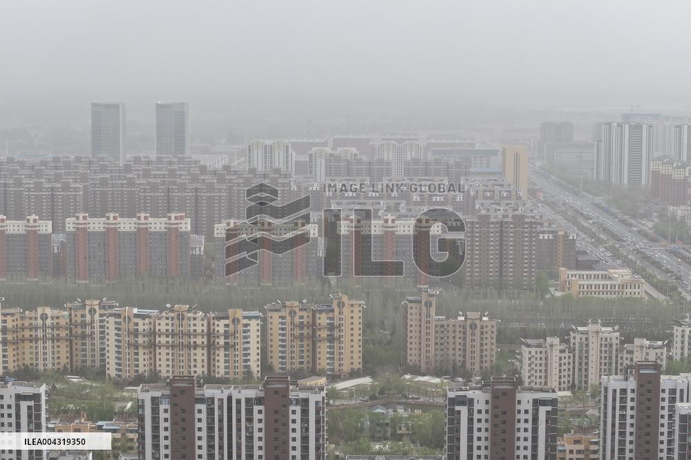 Dust Weather Hit Yinchuan