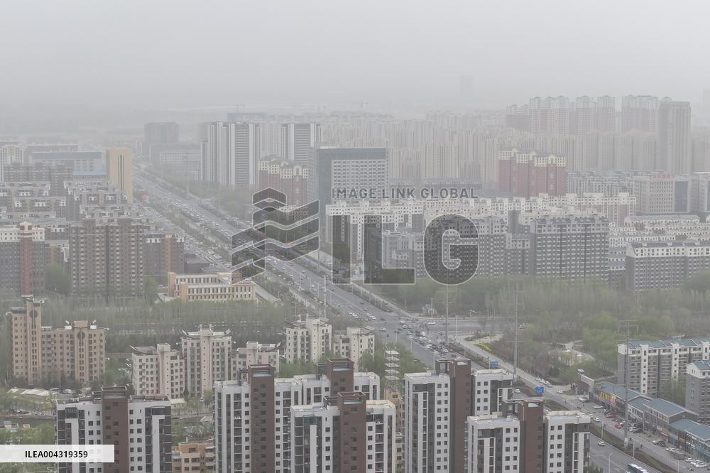 Dust Weather Hit Yinchuan