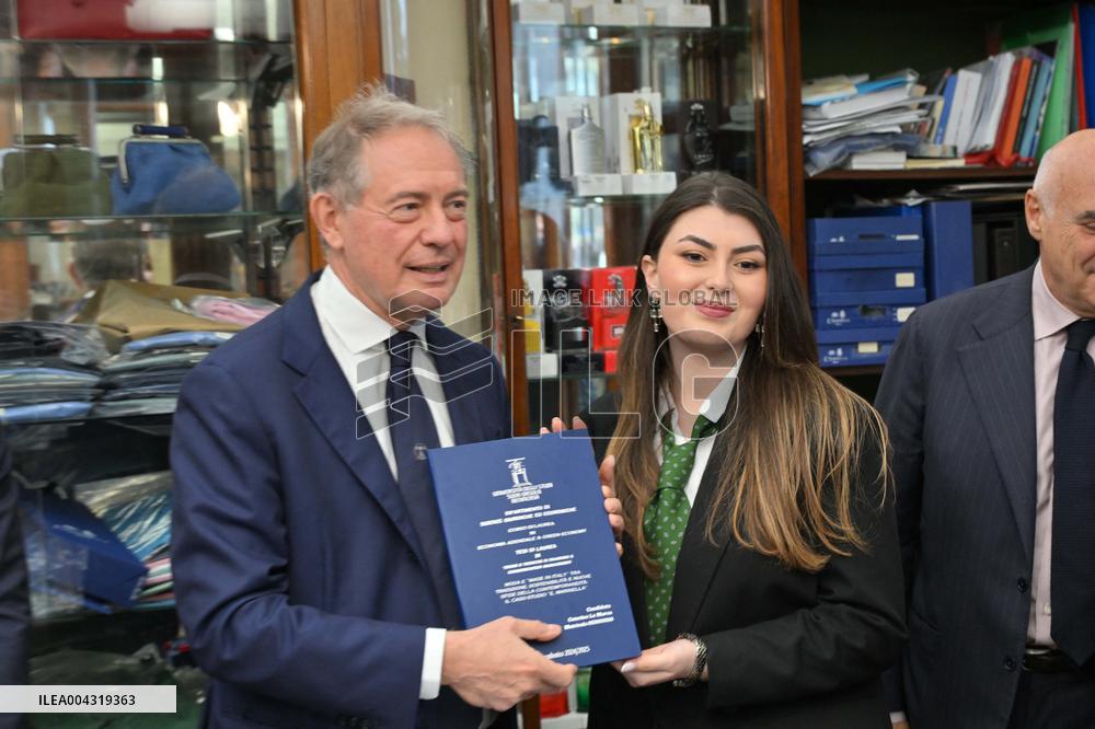 Marinella Tie for Made in Italy Day - Naples