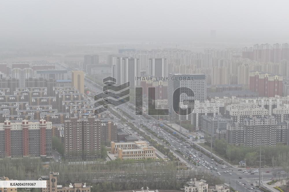 Dust Weather Hit Yinchuan