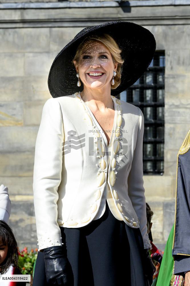 Oman State Visit - Welcome Ceremony in Amsterdam