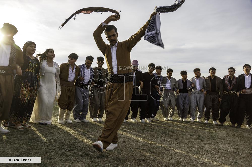Kurds in Iran celebrate Nowruz