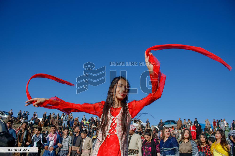 Kurds in Iran celebrate Nowruz