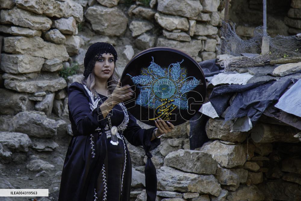 Kurdish Women Celebrate Hezar-Daf Festival - Iran