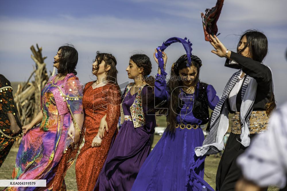 Kurds in Iran celebrate Nowruz
