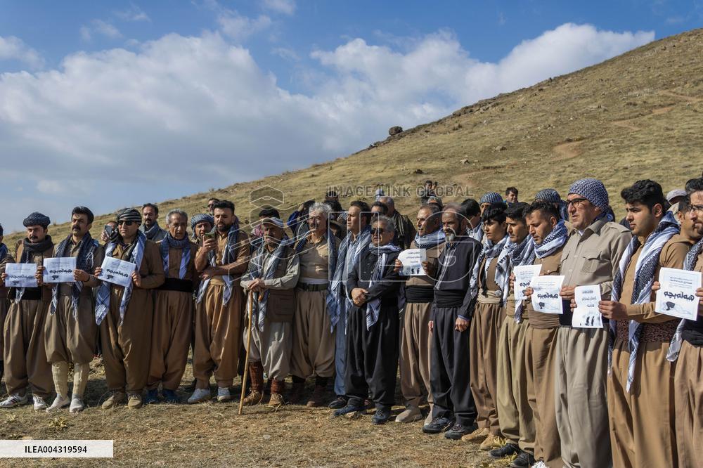 Kurds in Iran celebrate Nowruz
