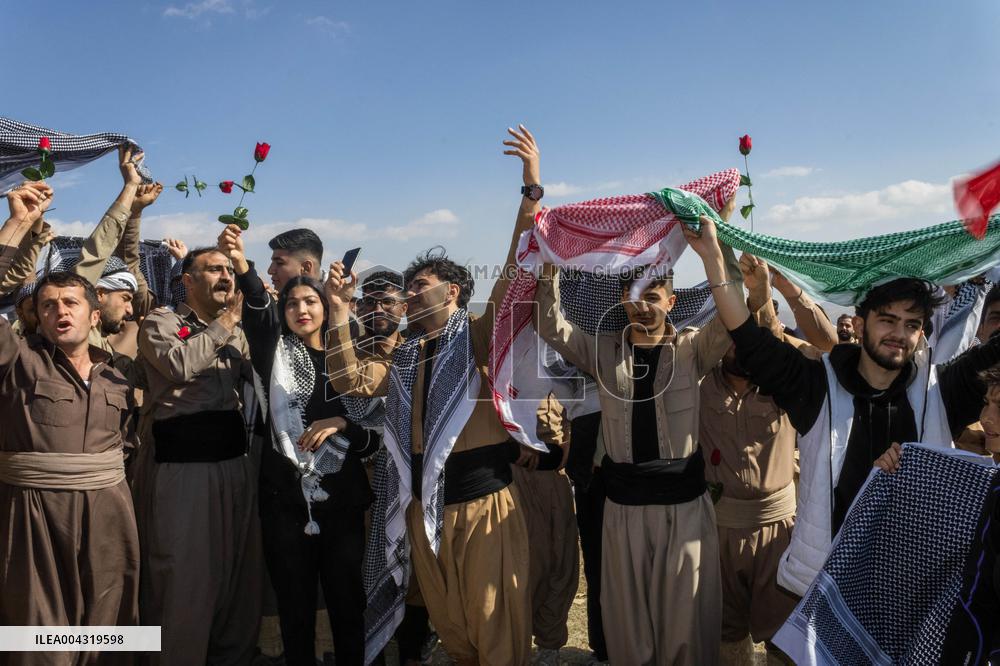 Kurds in Iran celebrate Nowruz