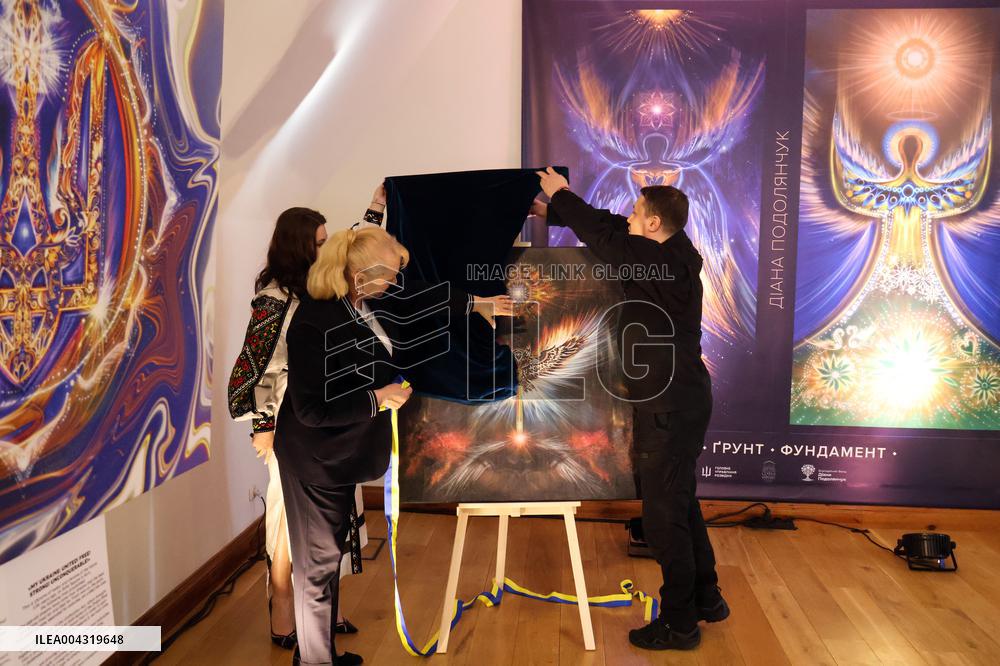 Opening of "Base. Soil. Foundation" exhibition in Kyiv