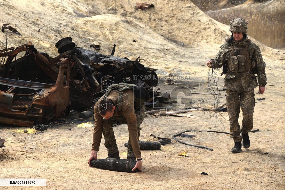 Spalakh demining system developed in Ukraine