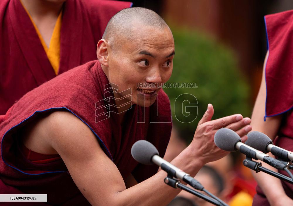 onks at the award ceremony of degree of Geshe Lharampa - Lhasa