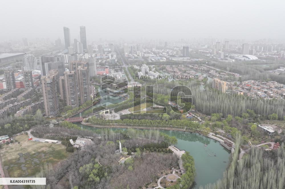 Dust Weather Hit Yinchuan