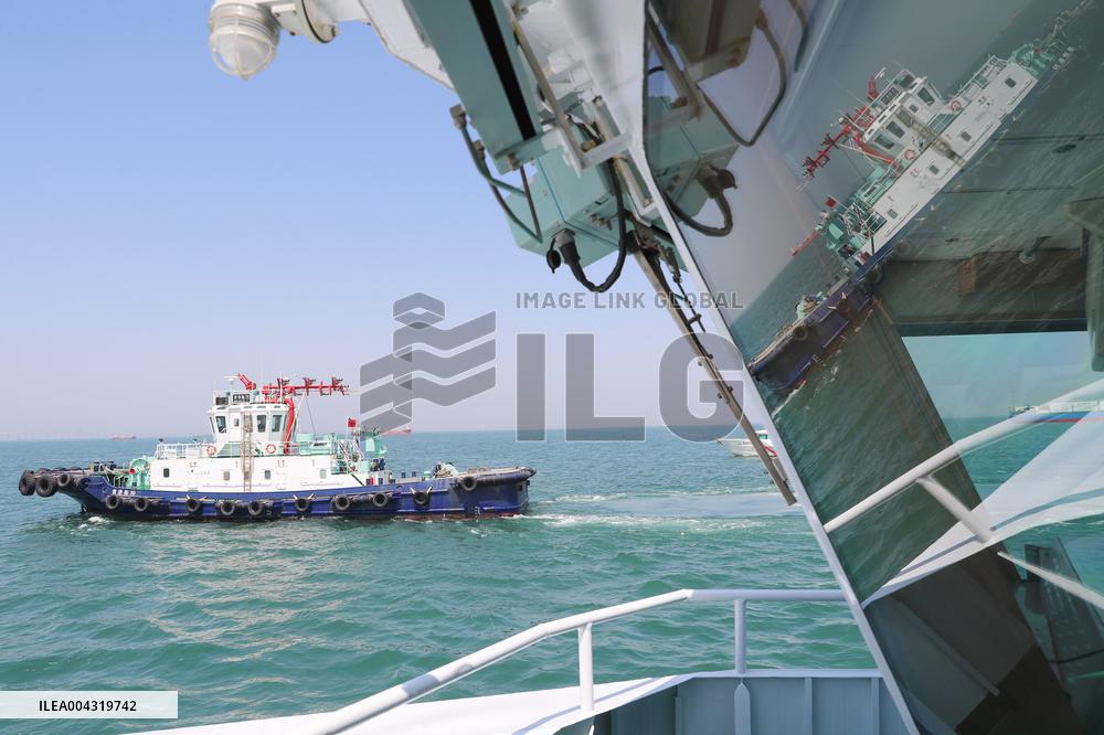 2025 Sea land Air Joint Law Enforcement Operation in Qingdao