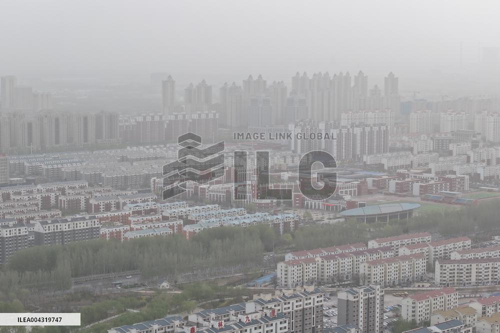 Dust Weather Hit Yinchuan