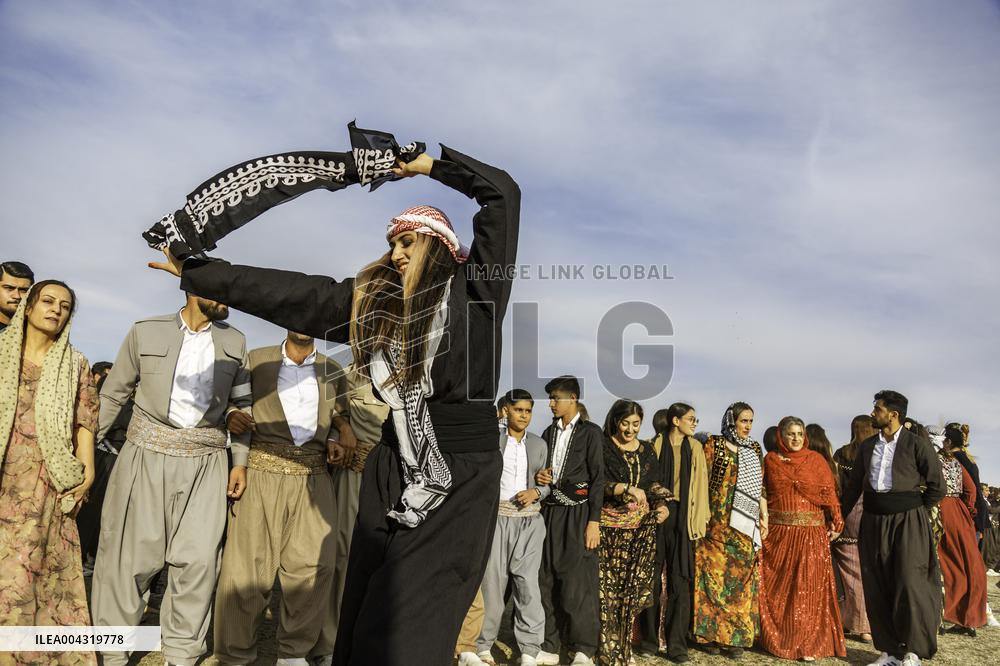 Kurds in Iran celebrate Nowruz