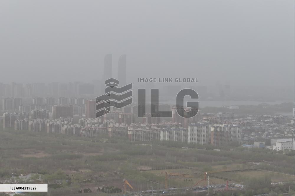 Dust Weather Hit Yinchuan