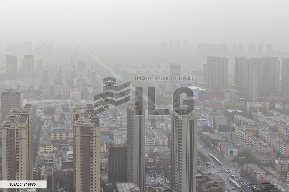 Dust Weather Hit Yinchuan