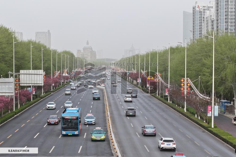 Dust Weather Hit Yinchuan