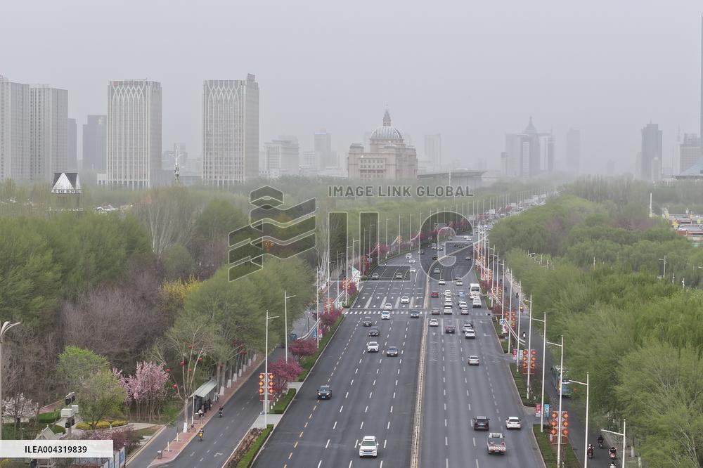 Dust Weather Hit Yinchuan