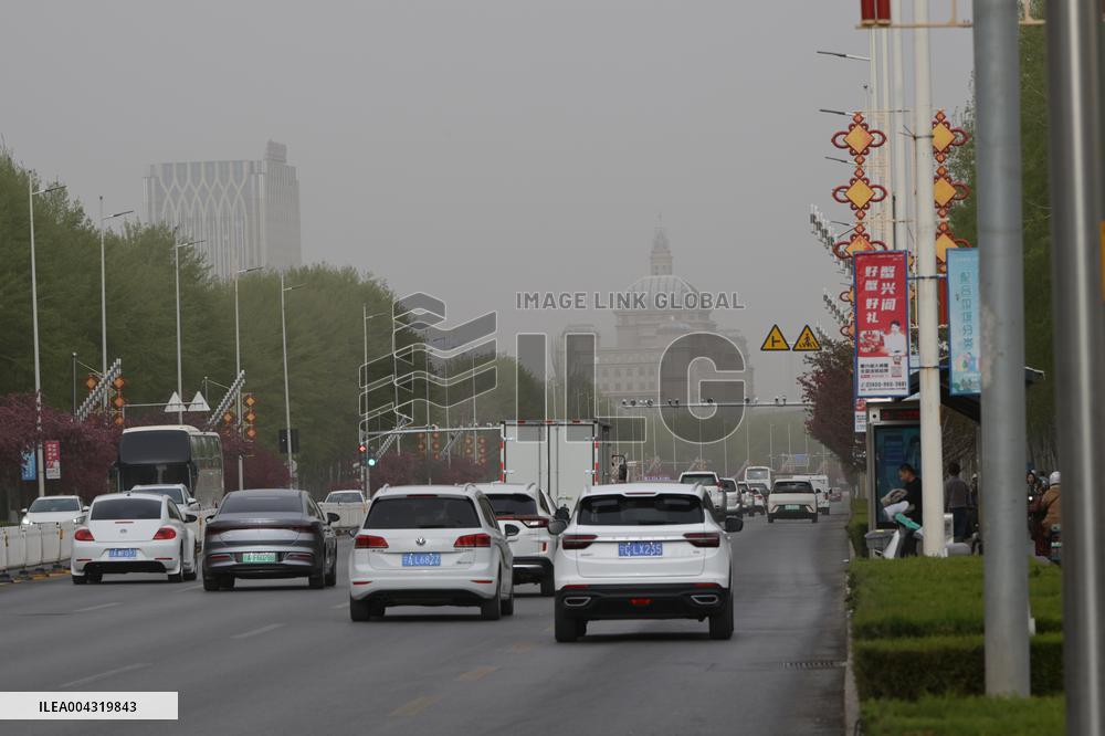 Dust Weather Hit Yinchuan
