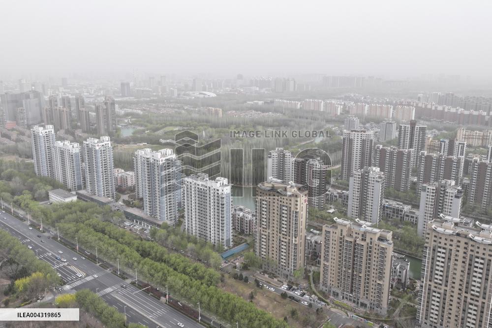 Dust Weather Hit Yinchuan