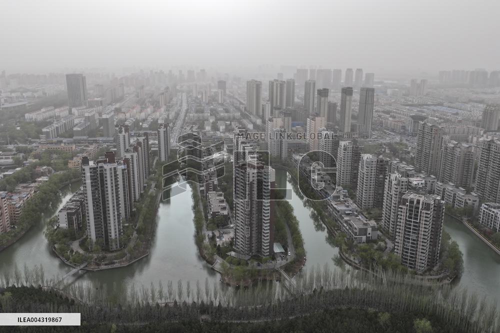 Dust Weather Hit Yinchuan