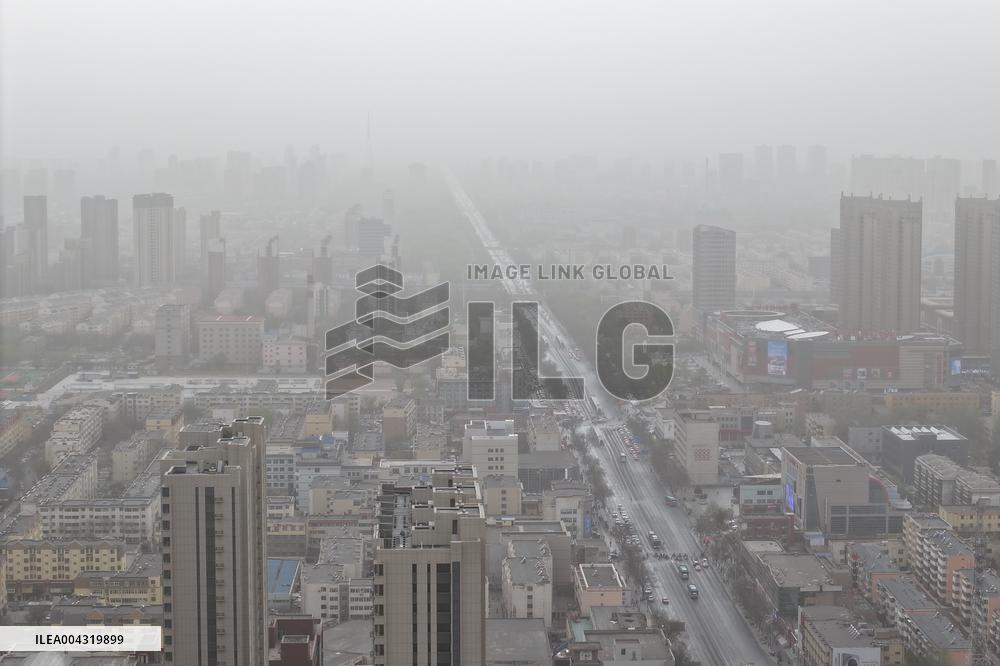Dust Weather Hit Yinchuan