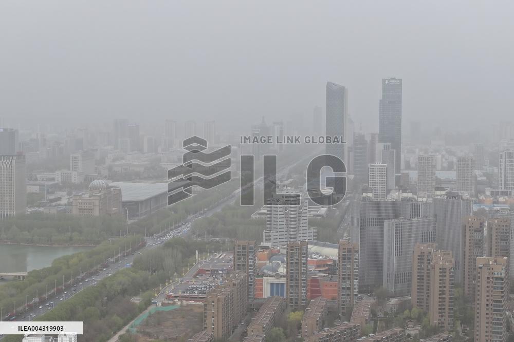 Dust Weather Hit Yinchuan