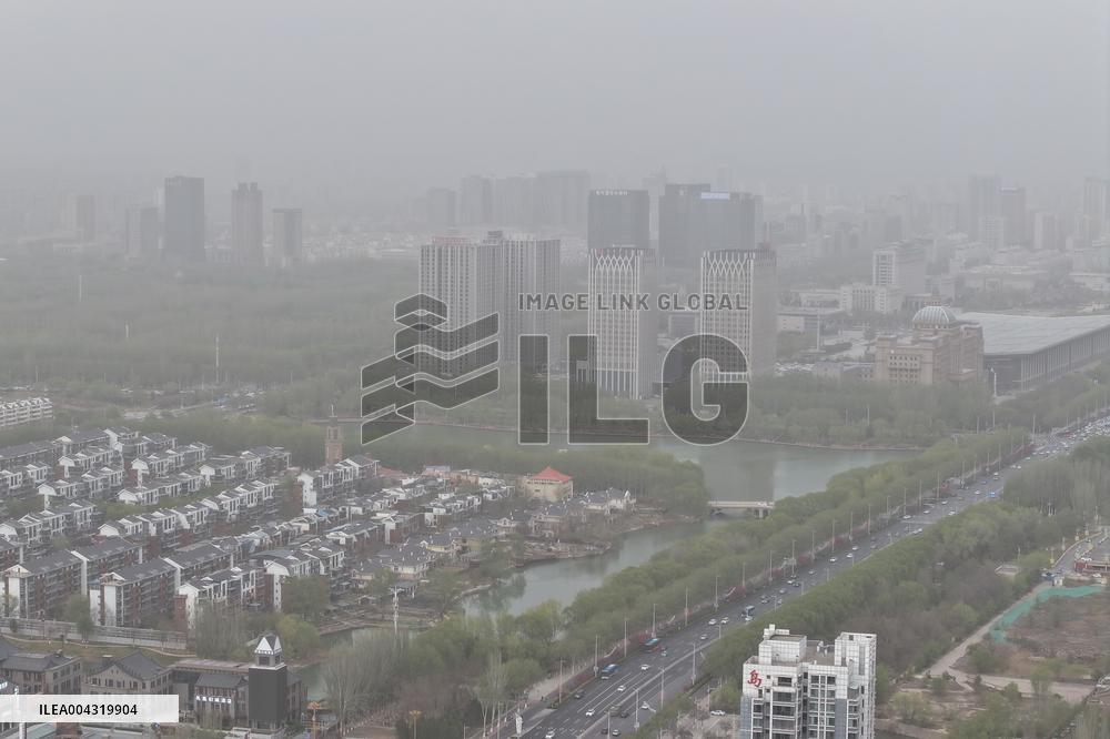 Dust Weather Hit Yinchuan