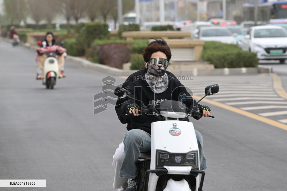 Dust Weather Hit Yinchuan