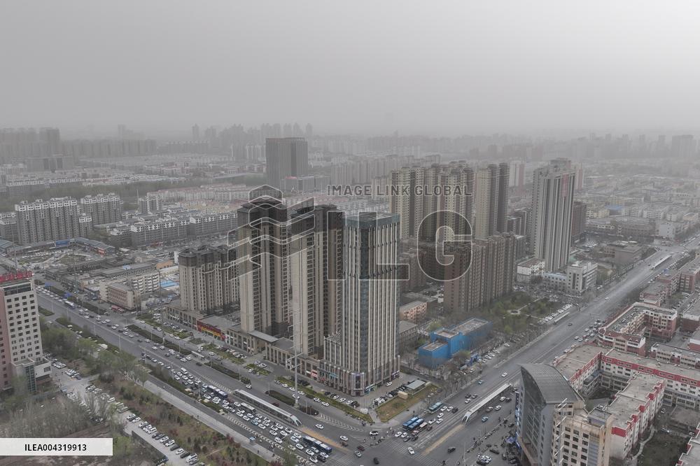 Dust Weather Hit Yinchuan