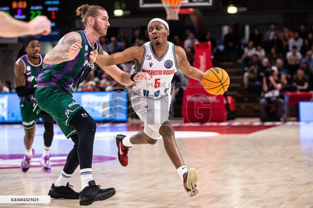 BASKET - Champions League - Pallacanestro Reggiana vs Unicaja