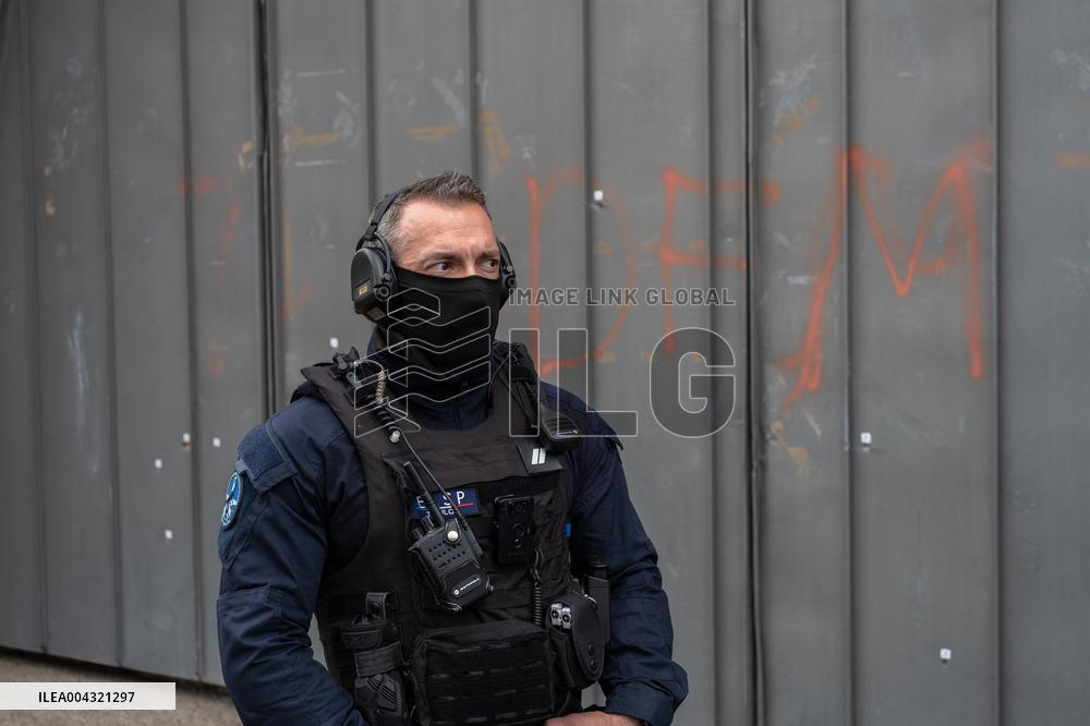 Gerald Darmanin At Toulon-La Farlede prison
