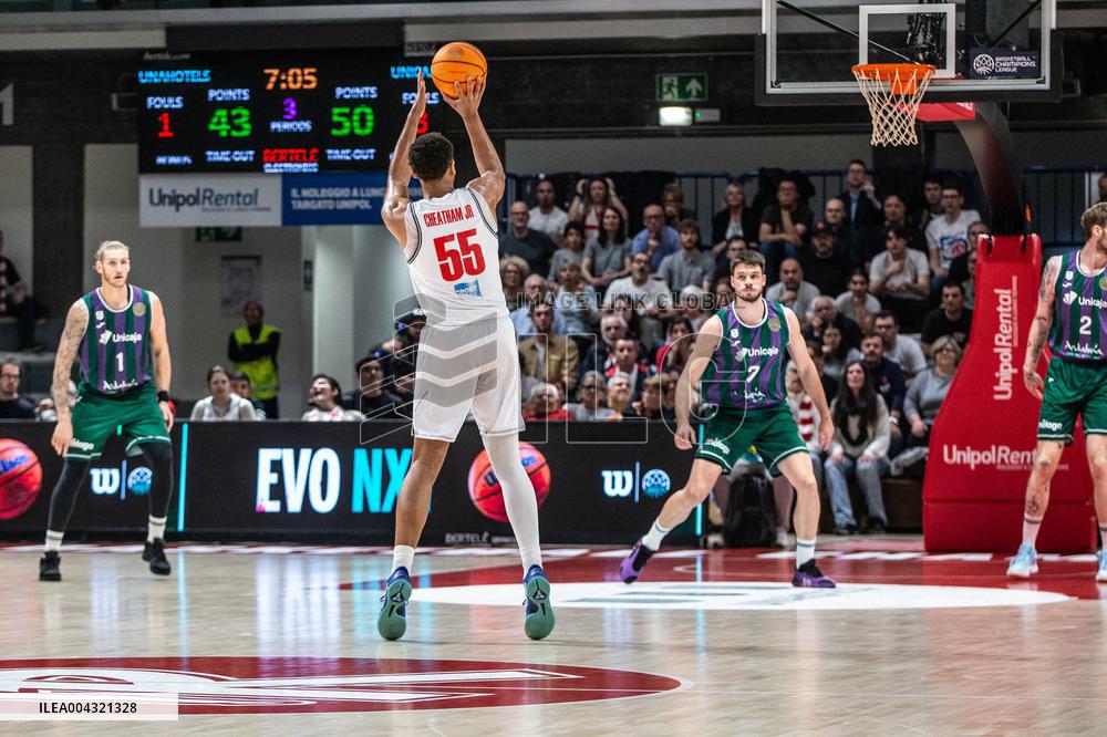 BASKET - Champions League - Pallacanestro Reggiana vs Unicaja