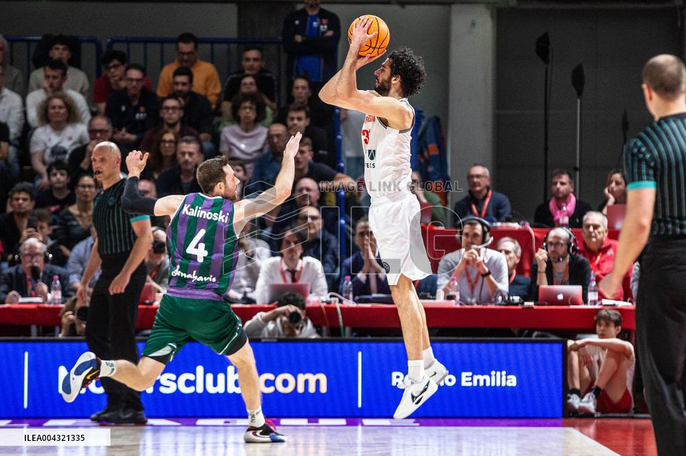 BASKET - Champions League - Pallacanestro Reggiana vs Unicaja