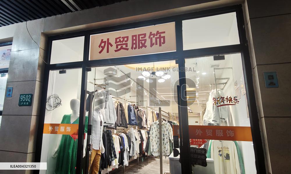 Export To Domestic Sales Store in Shanghai