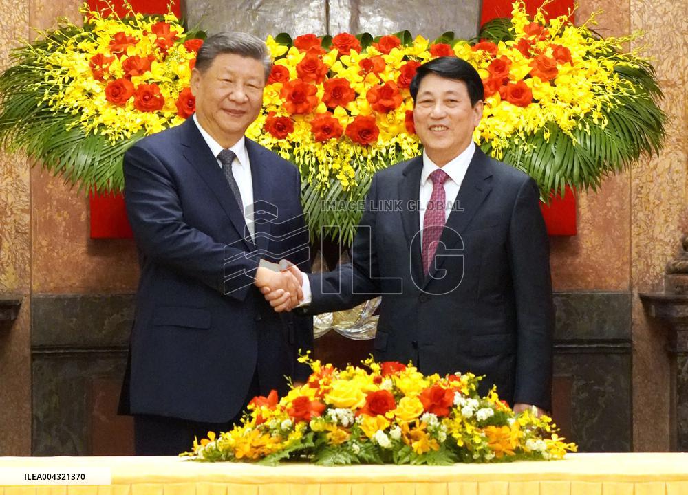 China-Vietnam summit in Hanoi