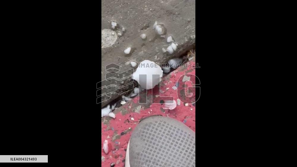 US: Severe Thunderstorm Brings Large Hail, Damage to Charleston, West Virginia 6