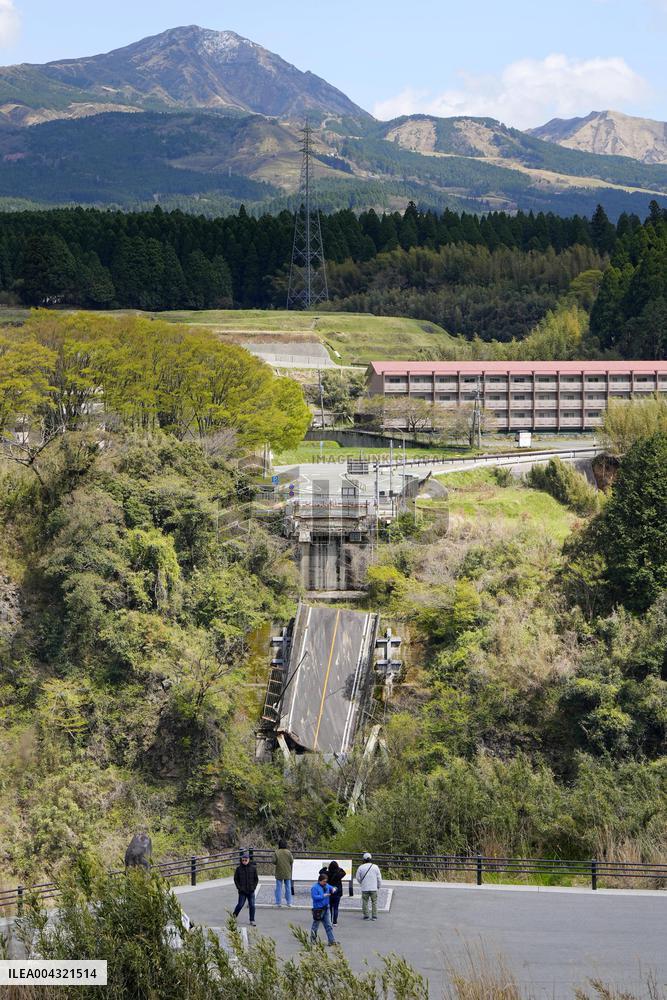 9th anniversary of Kumamoto quakes