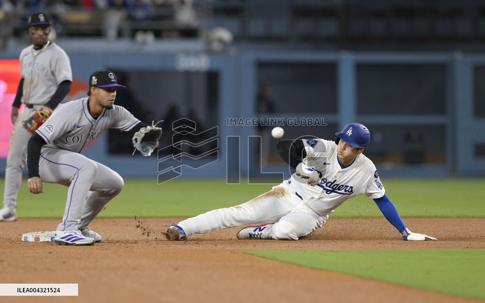 Baseball: Rockies vs. Dodgers