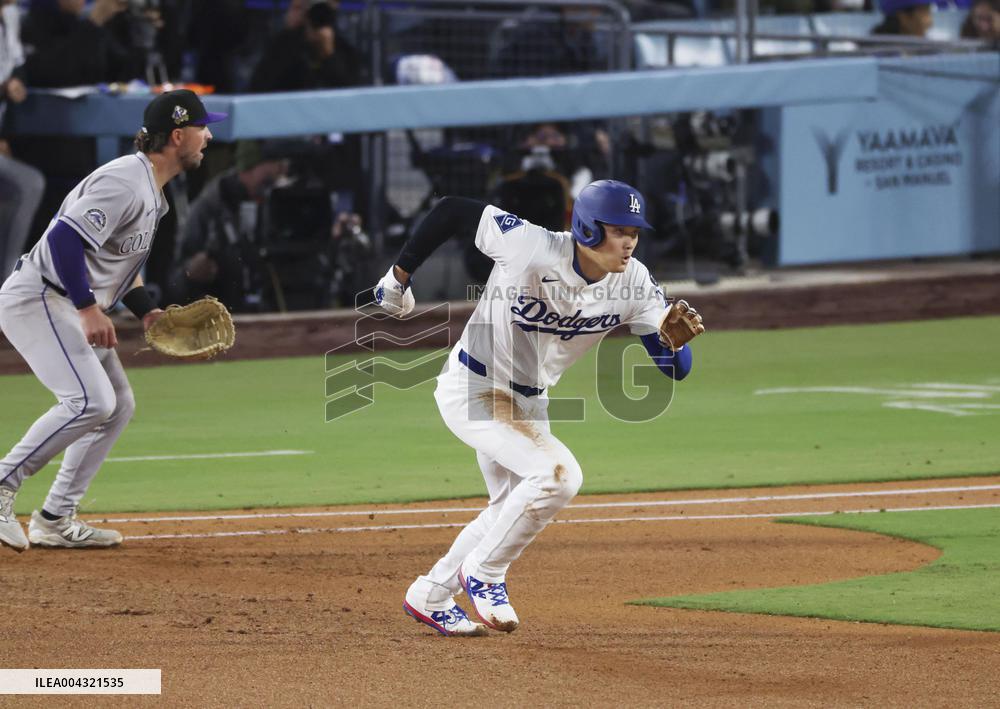 Baseball: Rockies vs. Dodgers