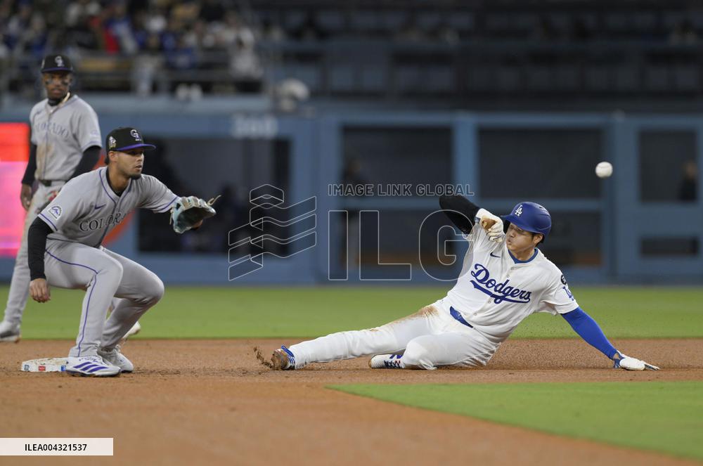 Baseball: Rockies vs. Dodgers