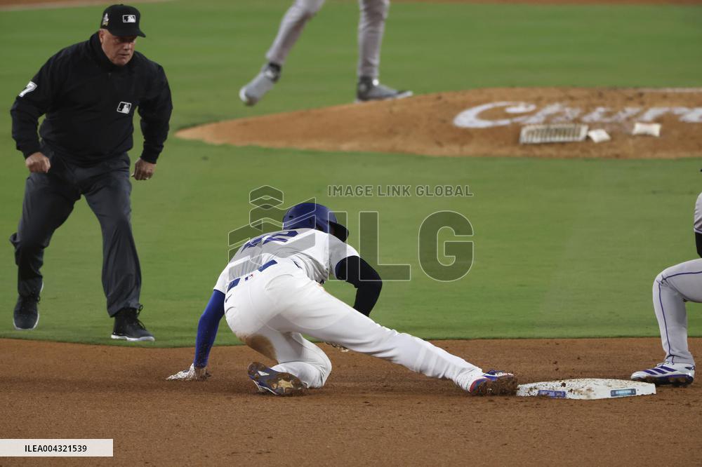 Baseball: Rockies vs. Dodgers