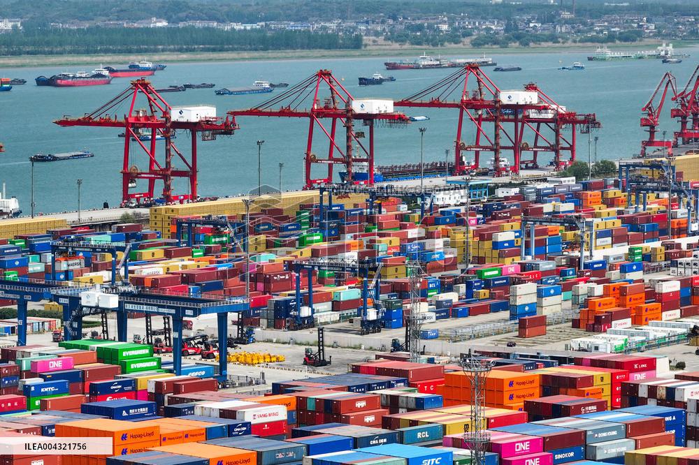 China Jiangsu Nanjing Port