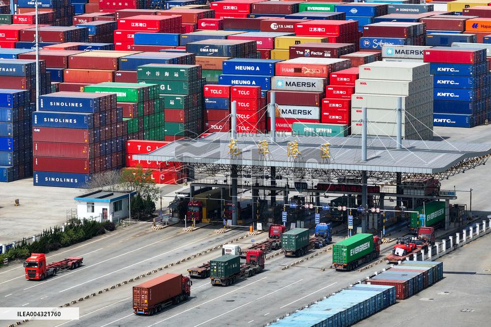 China Jiangsu Nanjing Port