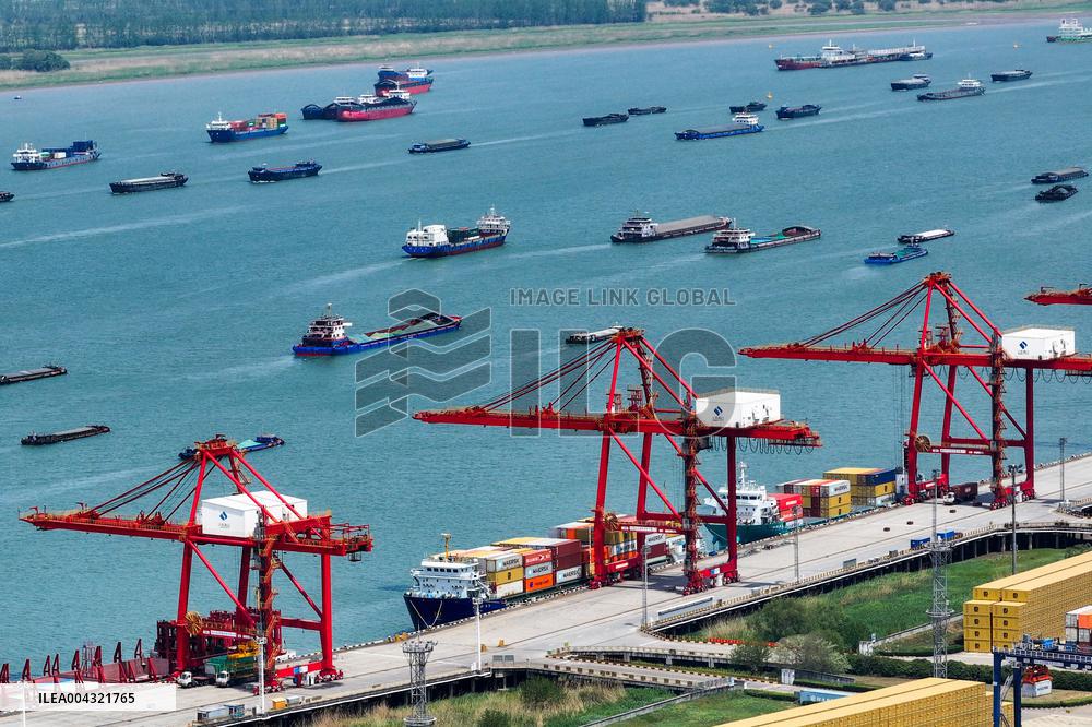 China Jiangsu Nanjing Port