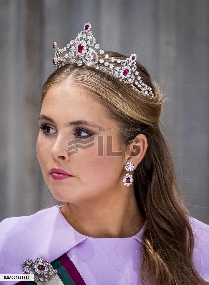 Dutch Royals Welcome Sultan Haitham Ahead of State Banquet - Amsterdam