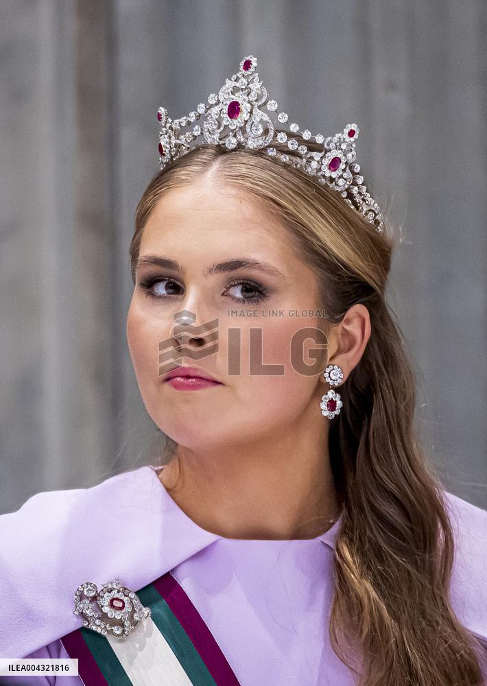 Dutch Royals Welcome Sultan Haitham Ahead of State Banquet - Amsterdam
