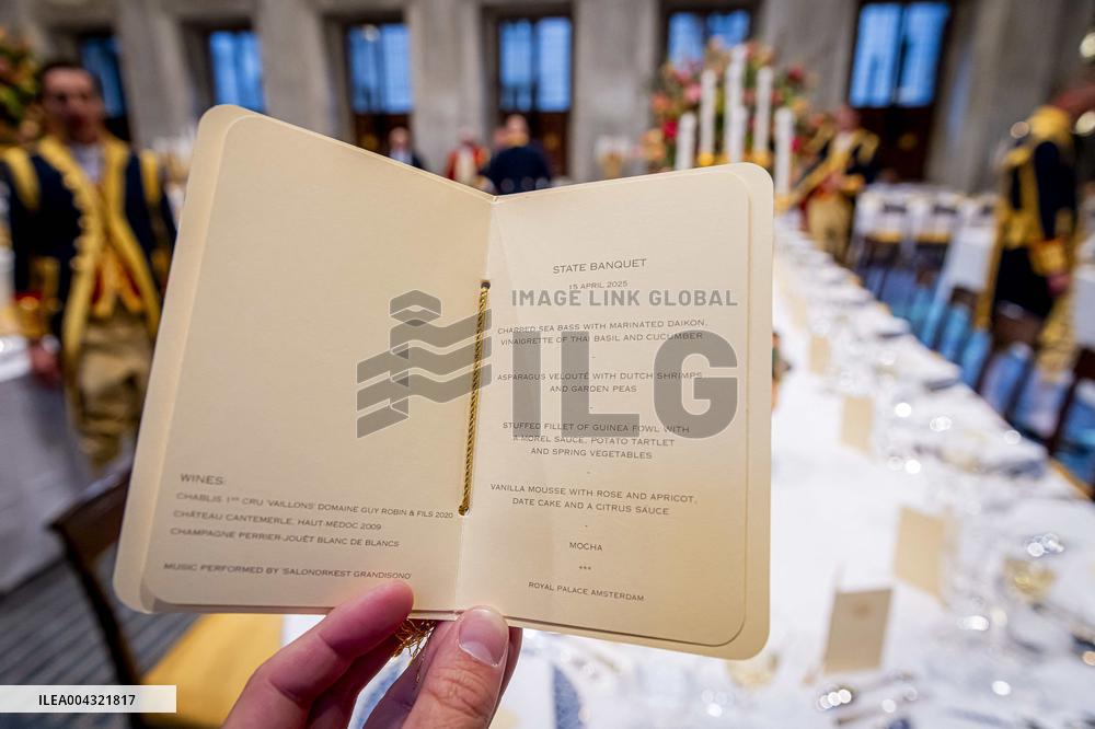 Dutch Royals Welcome Sultan Haitham Ahead of State Banquet - Amsterdam