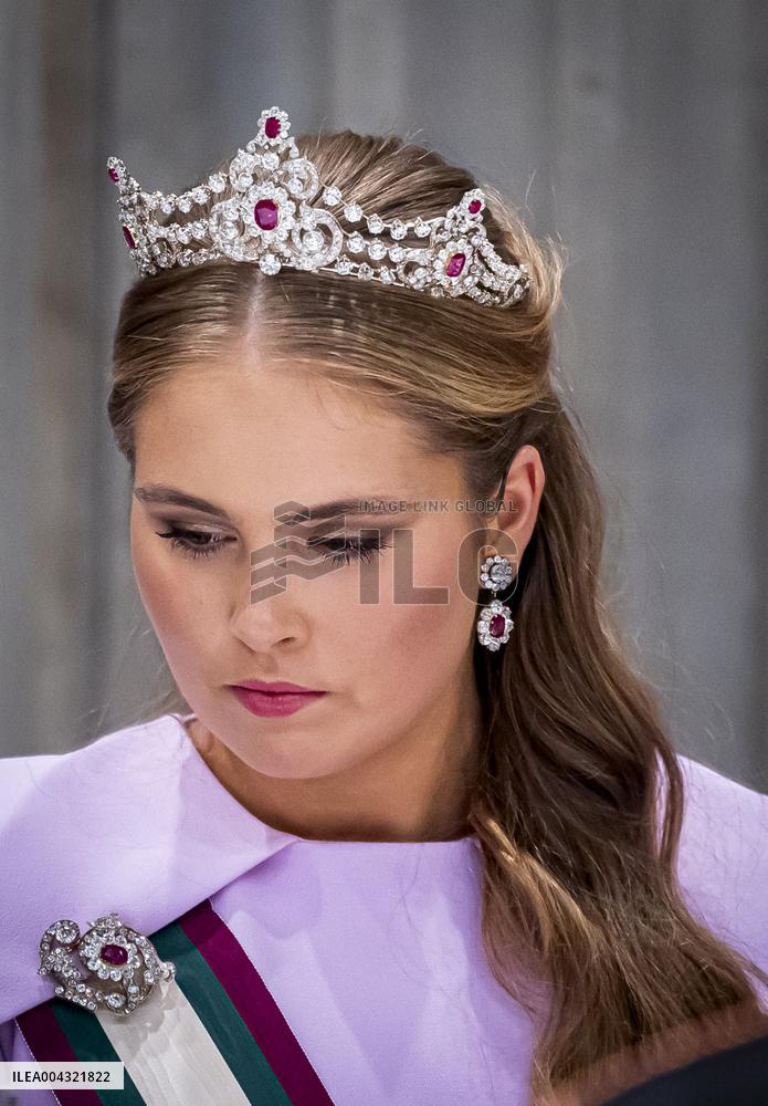 Dutch Royals Welcome Sultan Haitham Ahead of State Banquet - Amsterdam