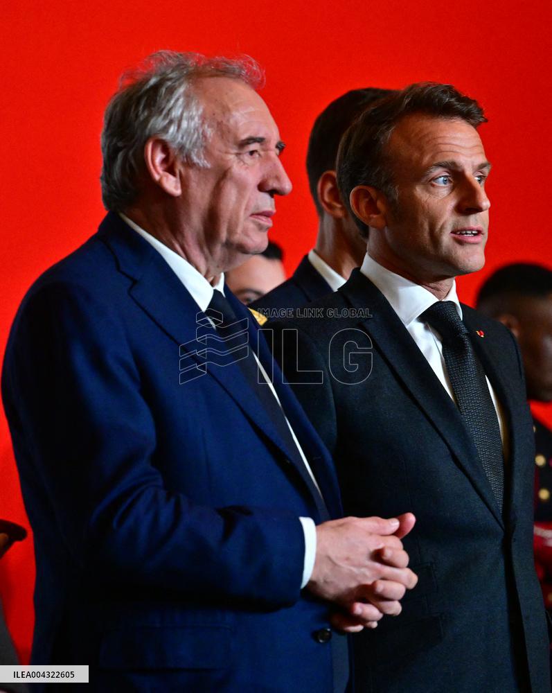 Macron Awards Those Involved In Notre Dame De Paris Cathedral Restorations - Paris